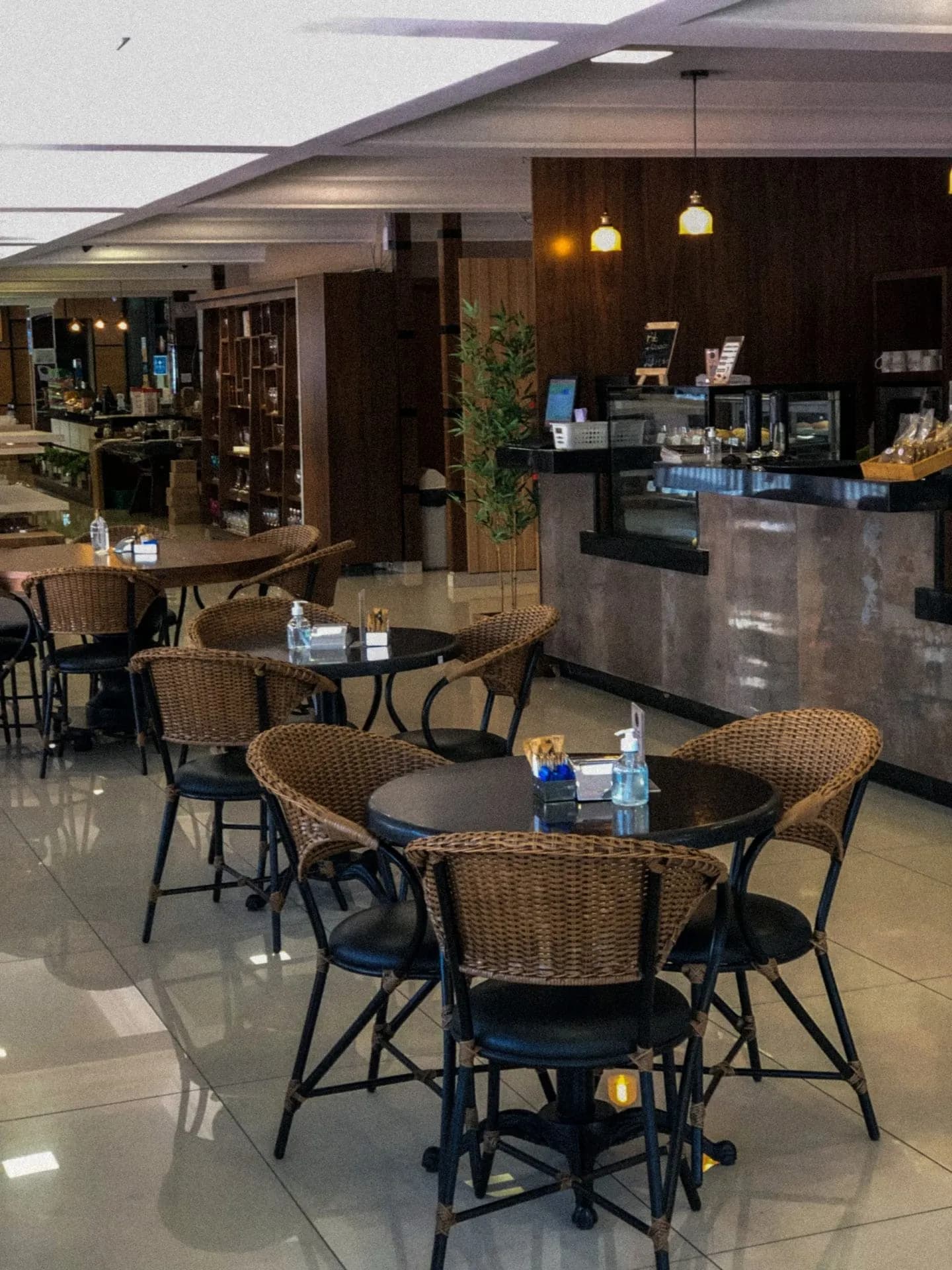 Interior do Caffè Schiètto em Pedreira